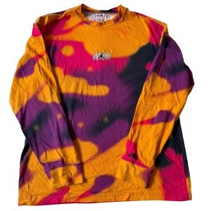 Nike Air Jordan Flight MVP 85 Orange Purple Pink Tee Men's Large Basketball